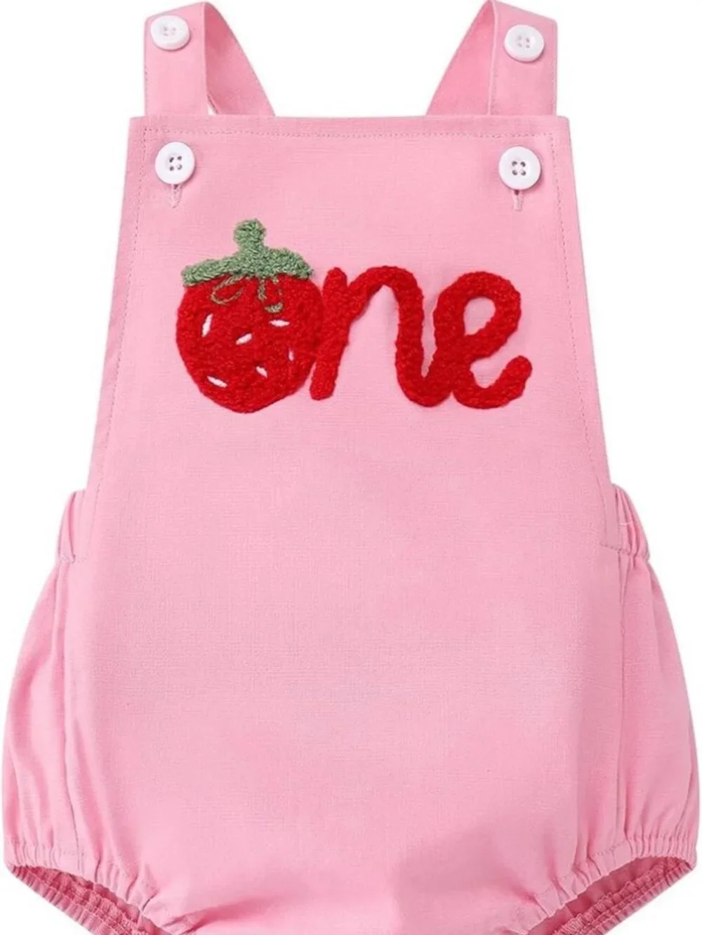 Overalls Romper for Baby Girl First Birthday